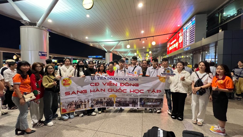 Congratulations to Vien Dong College Students Coming to Korea