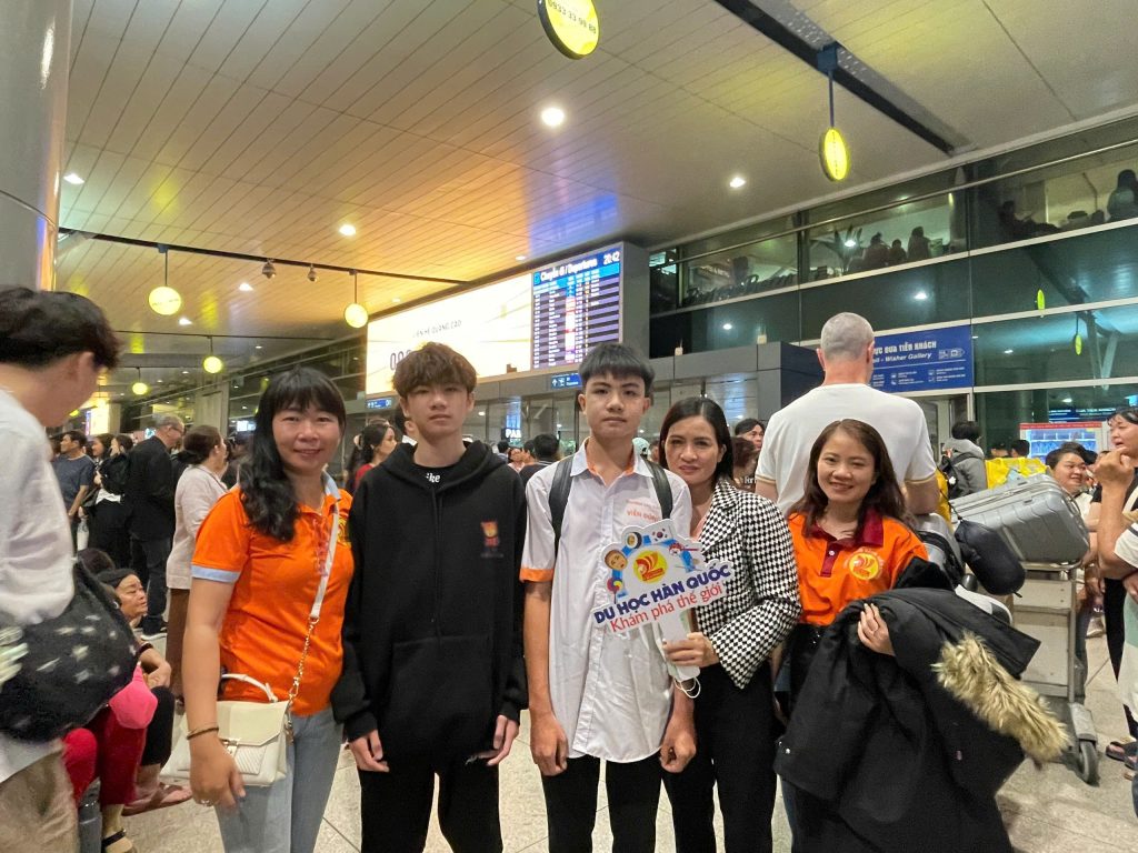 Congratulations to Vien Dong College Students Coming to Korea