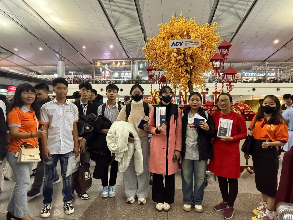 Congratulations to Vien Dong College Students Coming to Korea