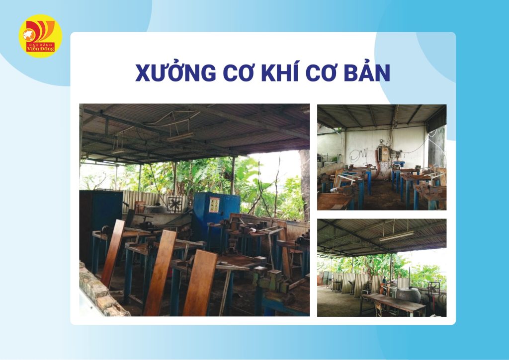 Hình ảnh trang thiết bị, phòng thực hành tại CĐ Viễn Đông