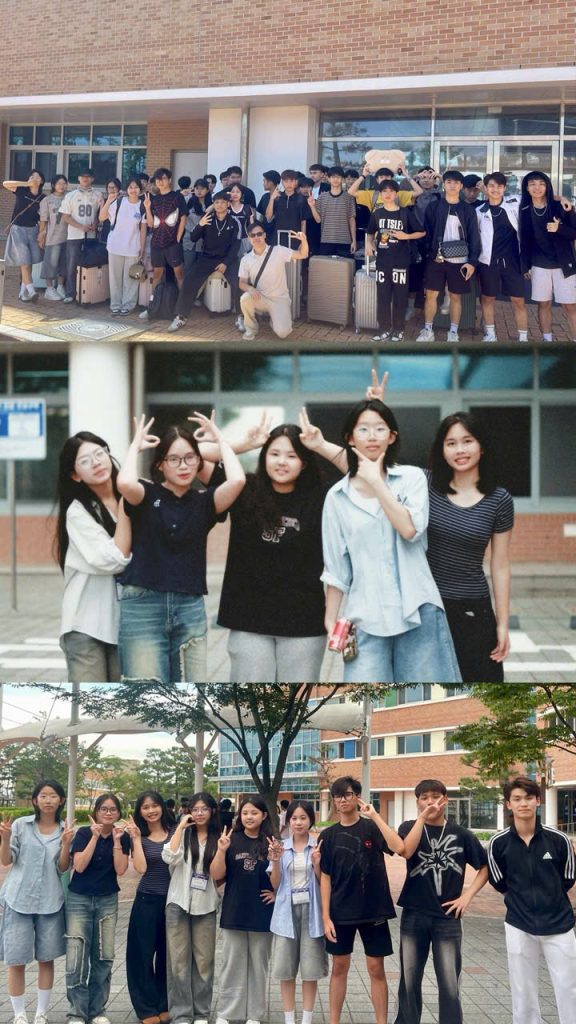 Summer Camp of Vien Dong College Students with Friends in Korea